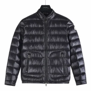 Moncler Stand-Collar Lightweight Puffer Jacket - Style 8 - Moncler puffer jacket real photo 1