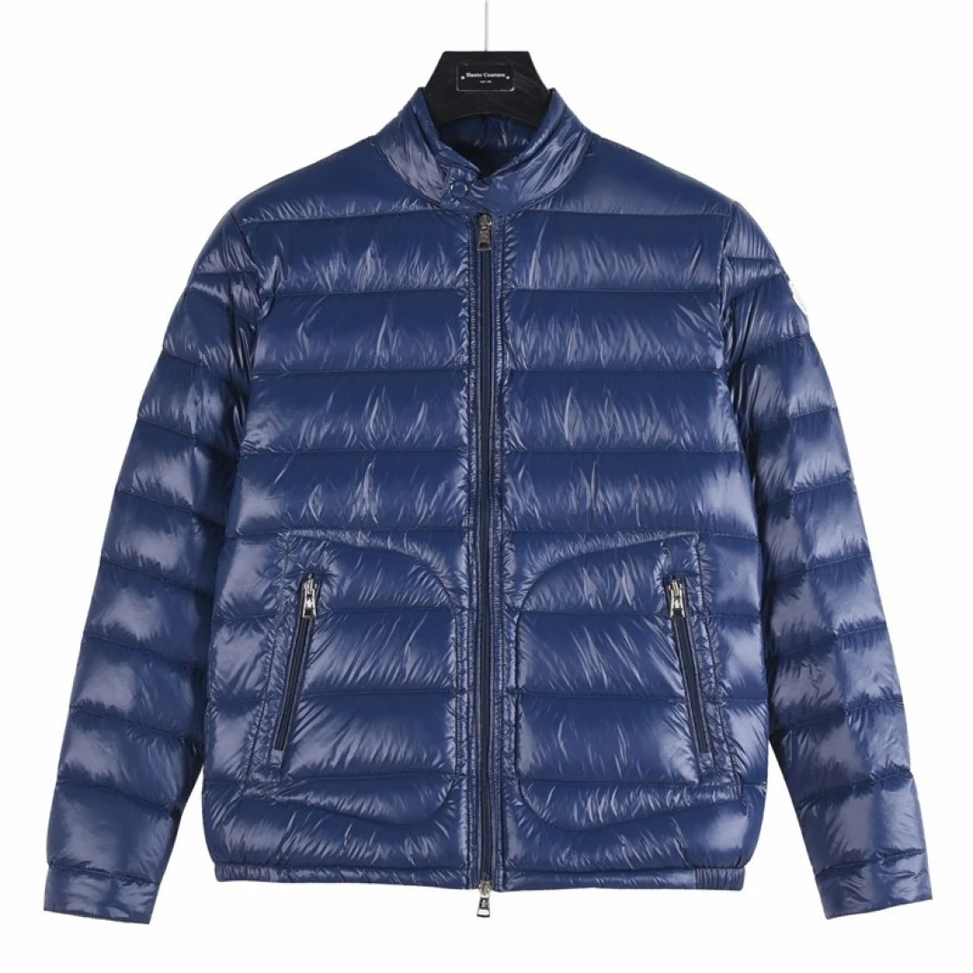 Moncler Stand-Collar Lightweight Puffer Jacket - Style 14 - Moncler puffer jacket real photo 1