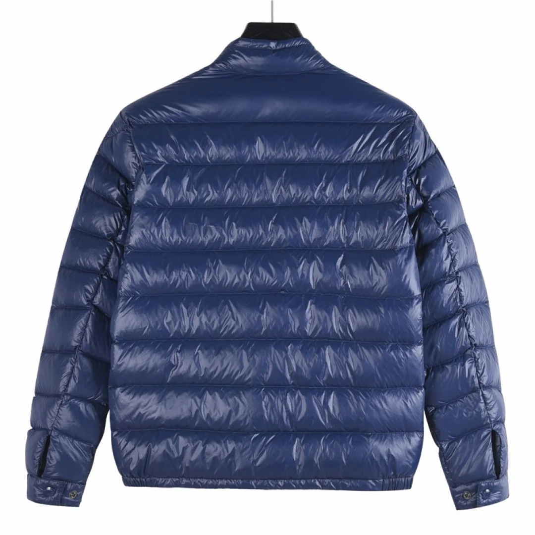Moncler Stand-Collar Lightweight Puffer Jacket - Style 14 - Moncler puffer jacket real photo 2