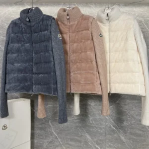 Moncler Stand-Collar Quilted Puffer Jacket - Moncler puffer jacket real photo 1