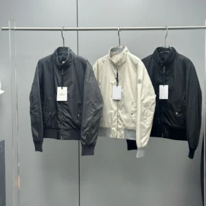 Moncler Stand-Collar Quilted Puffer Jacket - Style 2 - Moncler puffer jacket real photo 1