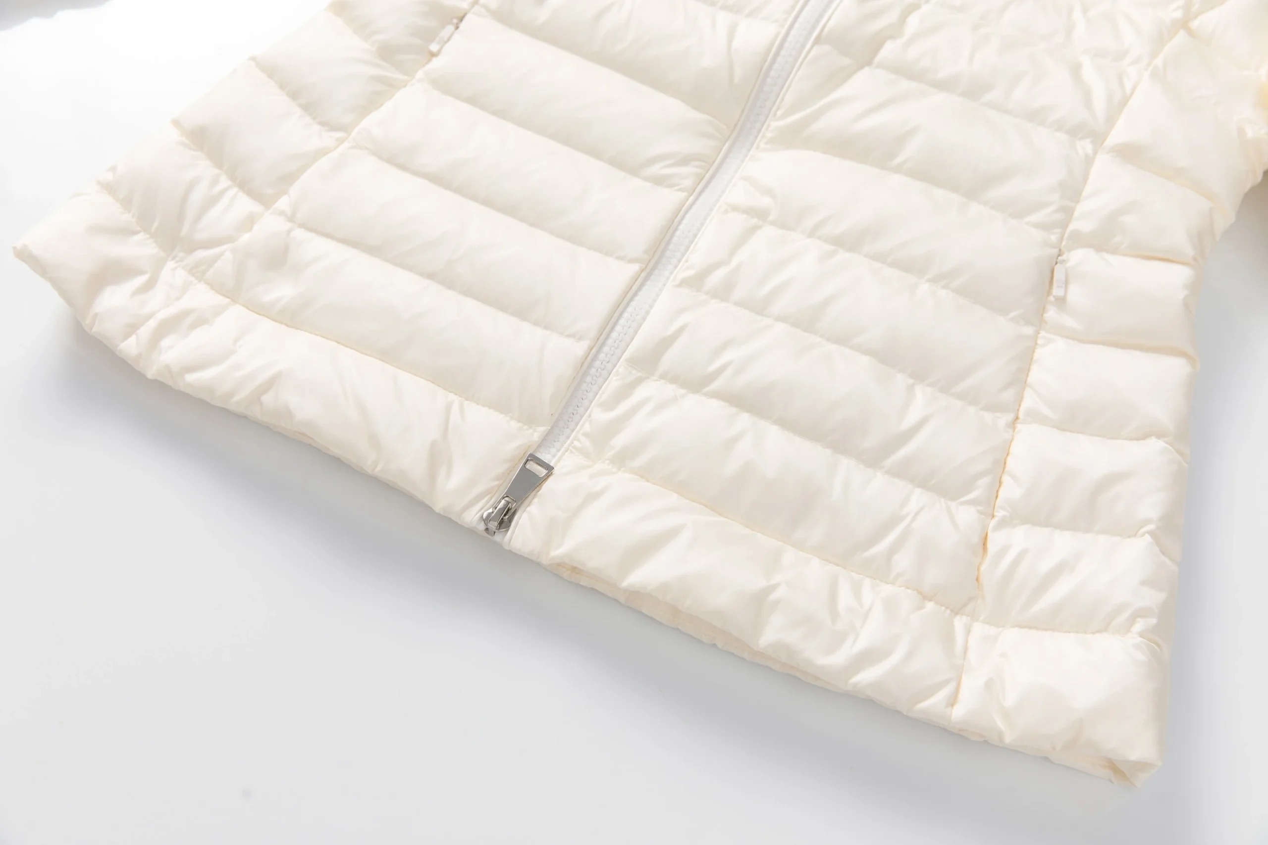 Moncler Stand-Collar Quilted Puffer Jacket - Style 15 - Moncler puffer jacket real photo 3