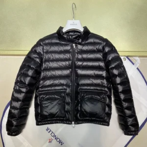 Moncler Stand-Collar Slim Puffer Jacket - Moncler puffer jacket real photo 1