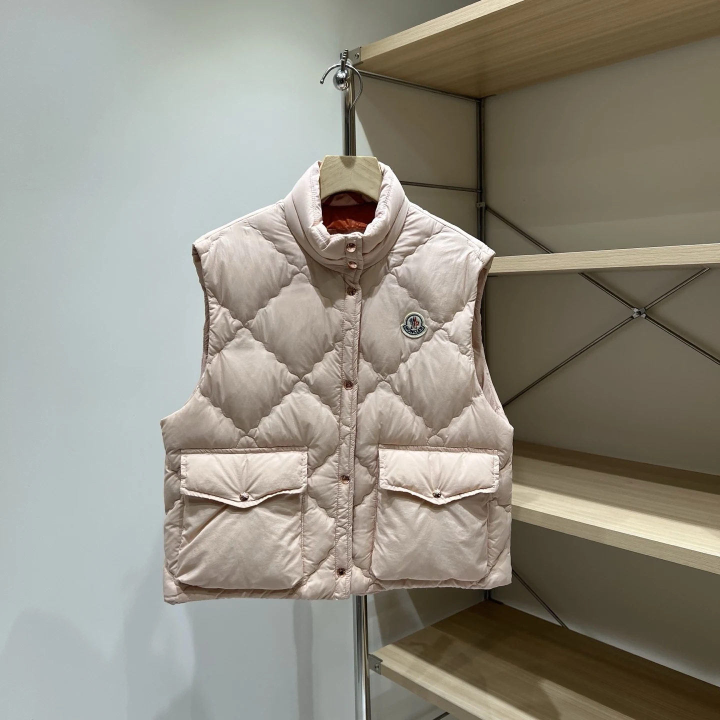 Moncler puffer vest - real photo 1