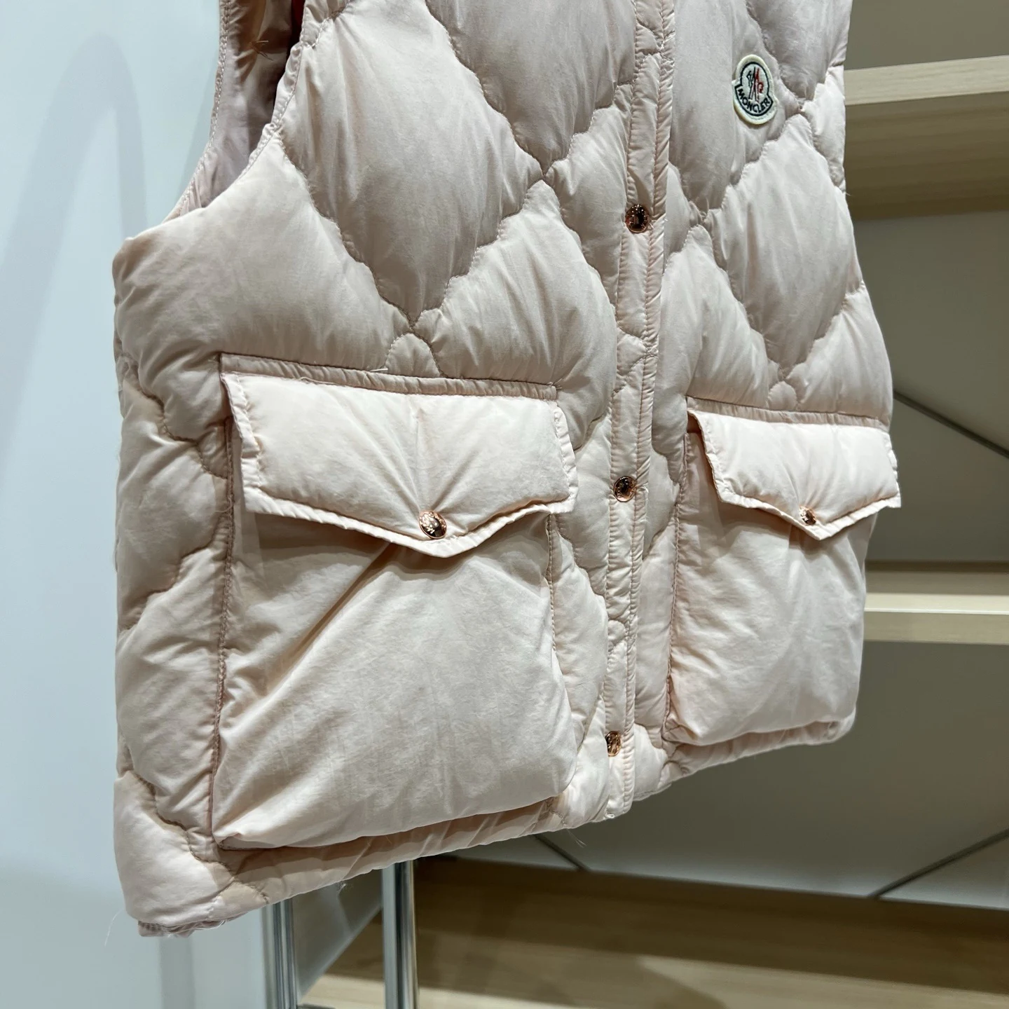 Moncler puffer vest - real photo 5