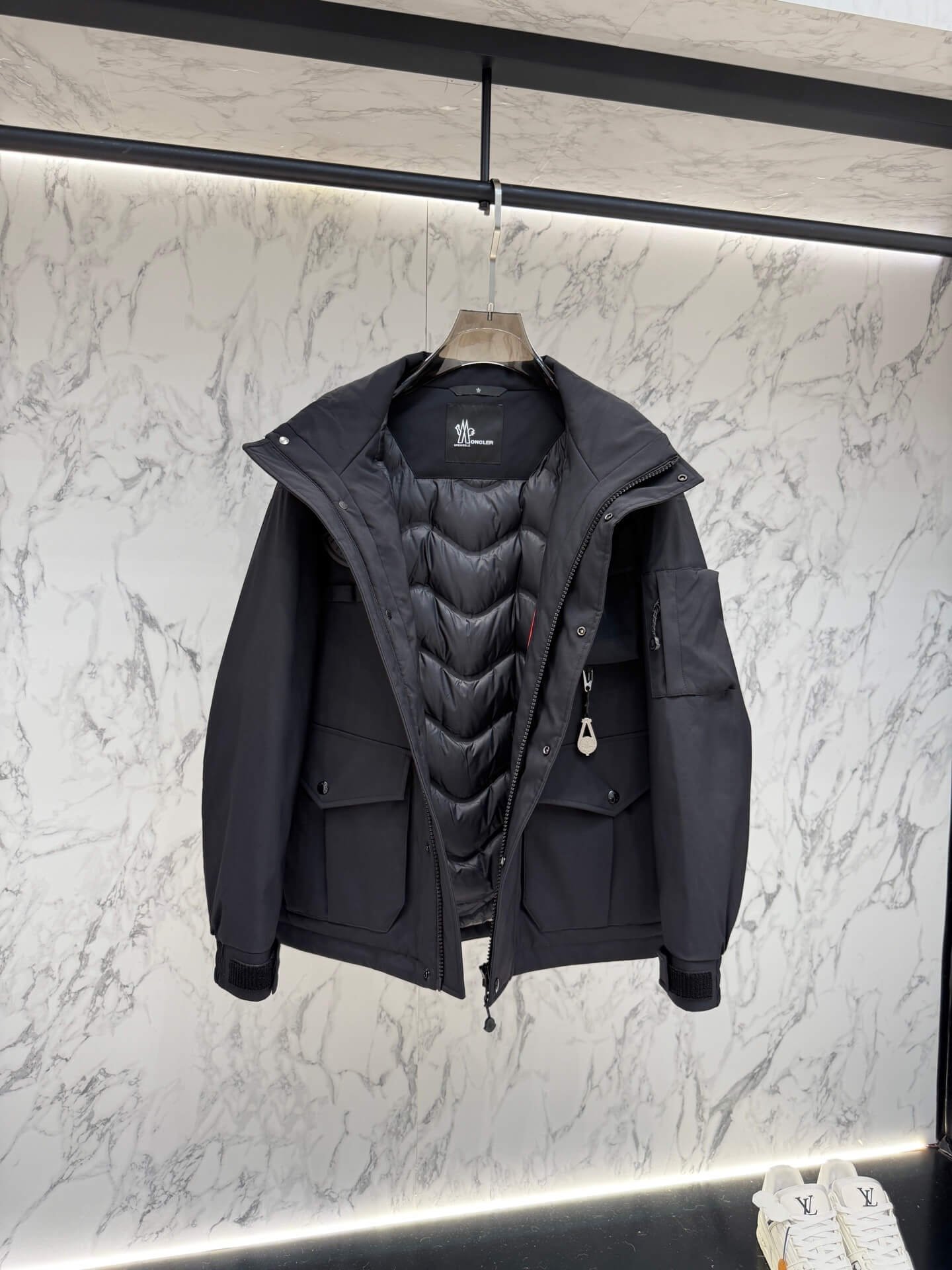 Moncler puffer jacket - real photo 9