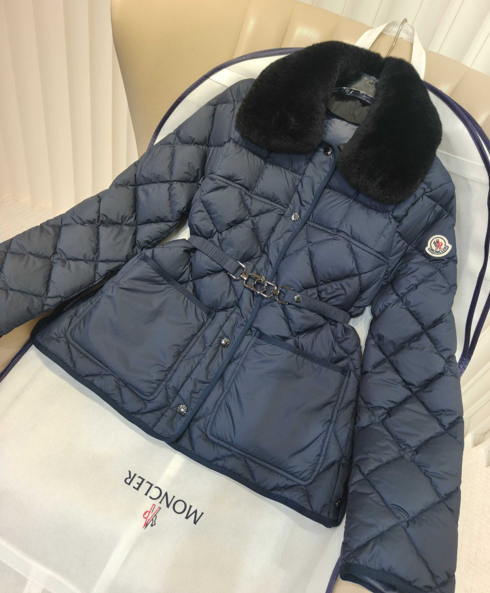 Moncler puffer jacket - real photo 4