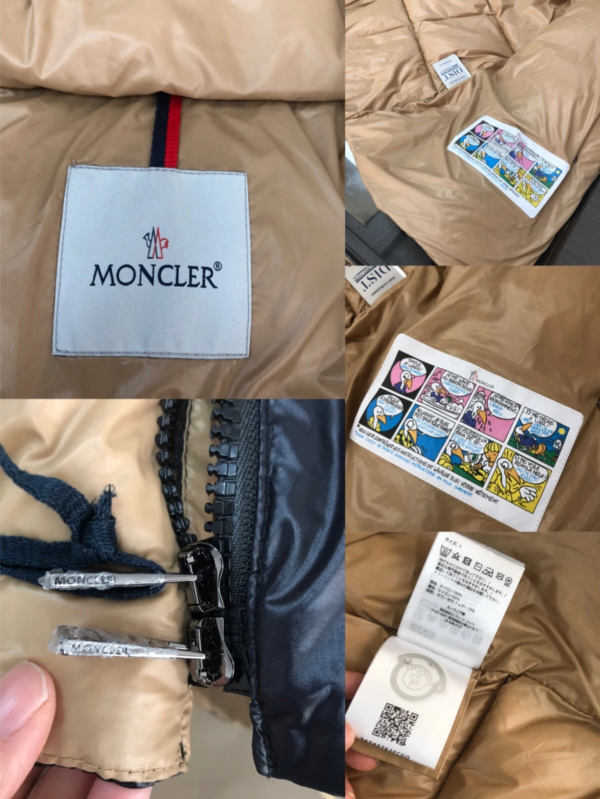 Moncler puffer jacket - real photo 8
