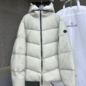 Moncler Zip Puffer Jacket - Style 126 - Moncler puffer jacket real photo 1
