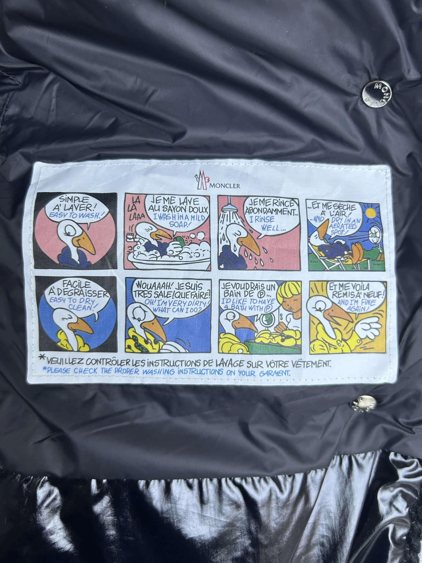 Moncler puffer jacket - real photo 7