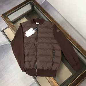 Moncler Zip Puffer Jacket - Style 135 - Moncler puffer jacket real photo 1