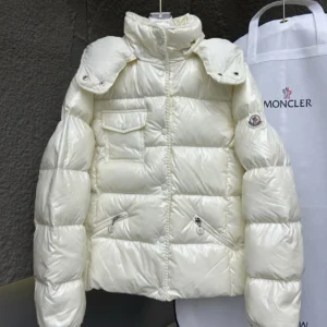 Moncler Zip Puffer Jacket - Style 137 - Moncler puffer jacket real photo 1