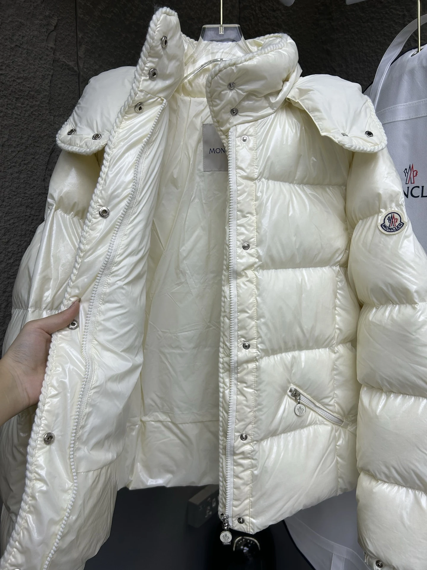 Moncler puffer jacket - real photo 7