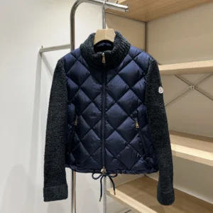 Moncler Zip Puffer Jacket - Style 140 - Moncler puffer jacket real photo 1