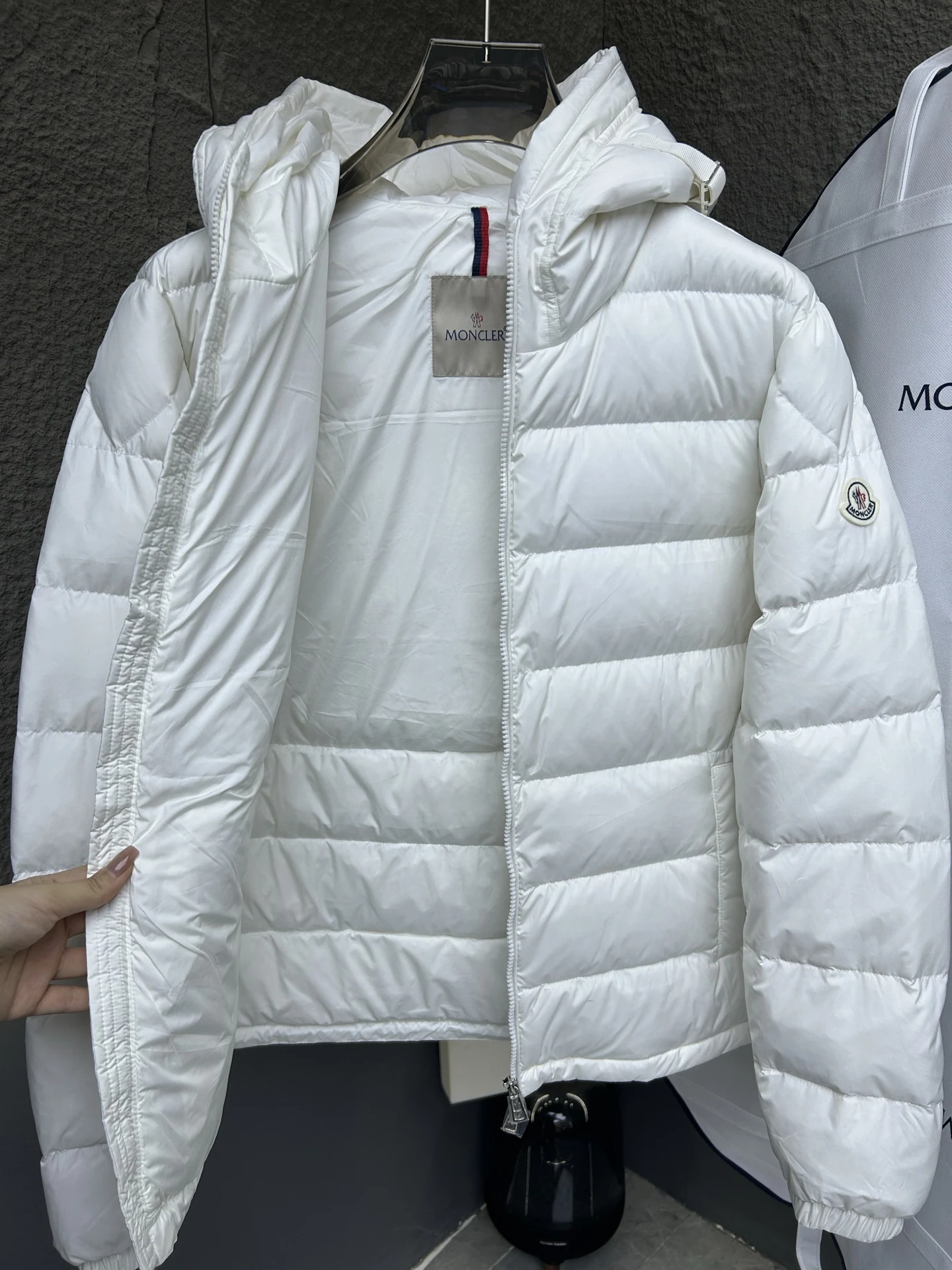 Moncler puffer jacket - real photo 6