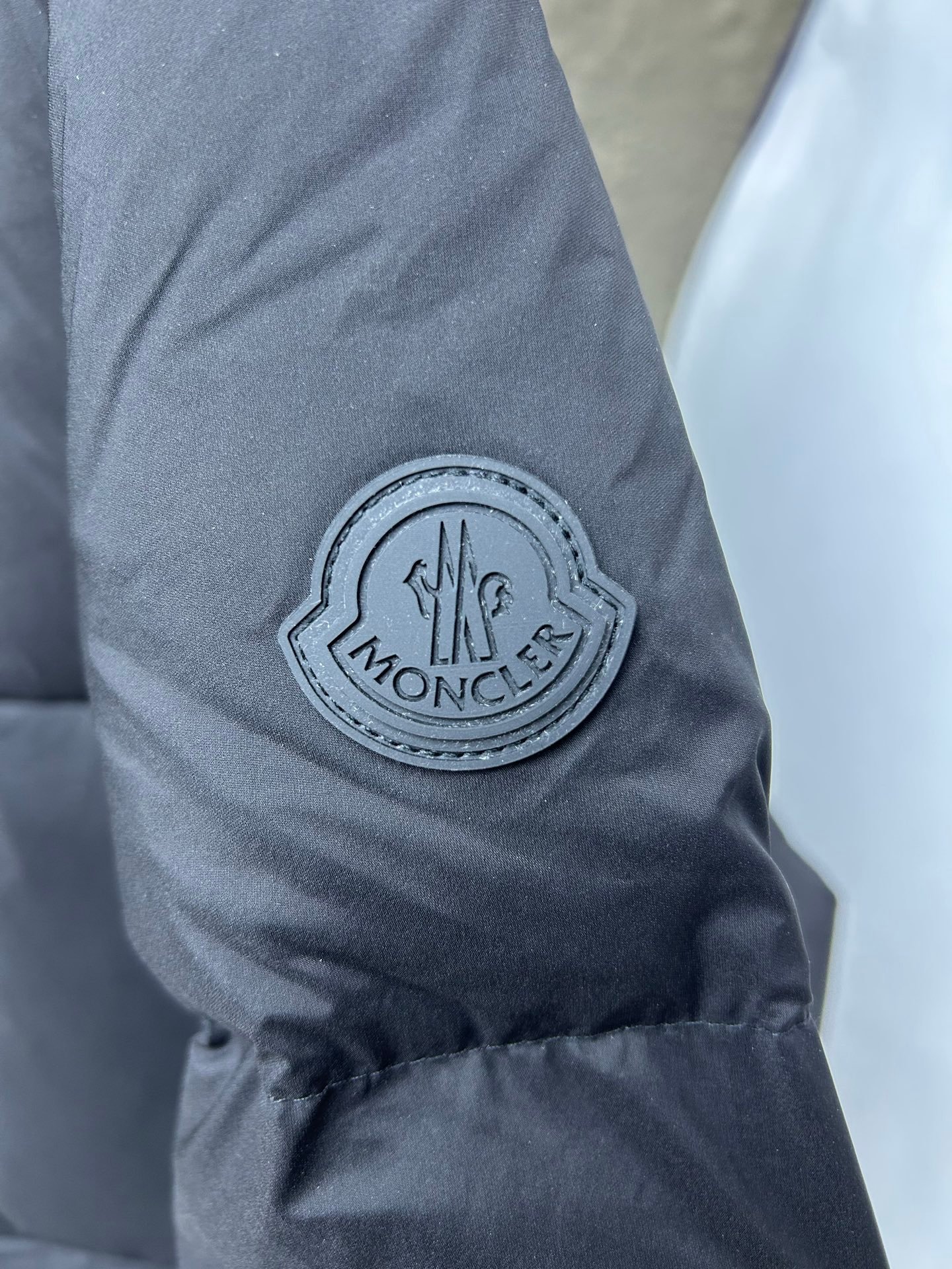 Moncler Zip Puffer Jacket - Style 152 - Moncler puffer jacket real photo 2