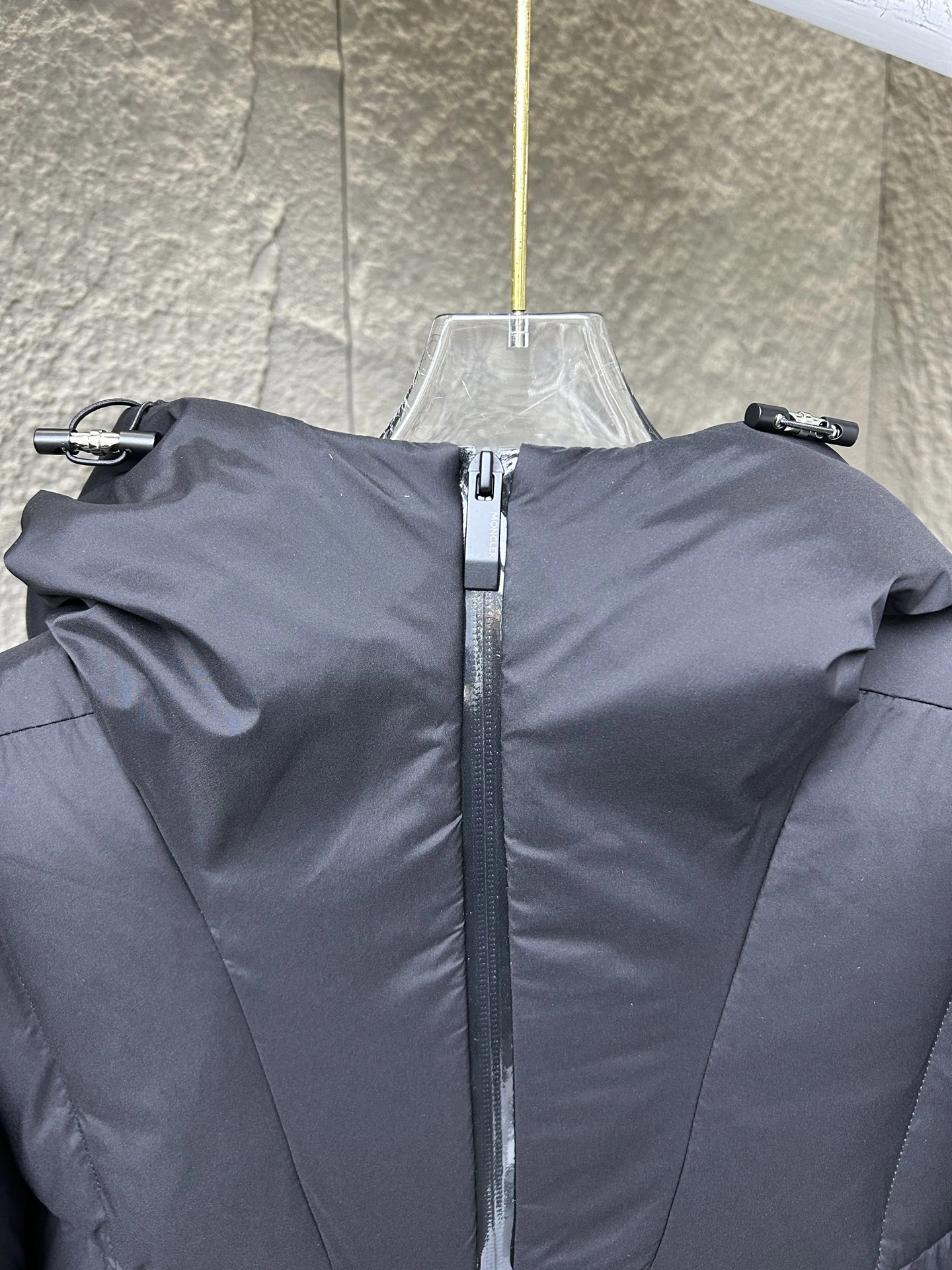 Moncler Zip Puffer Jacket - Style 152 - Moncler puffer jacket real photo 4