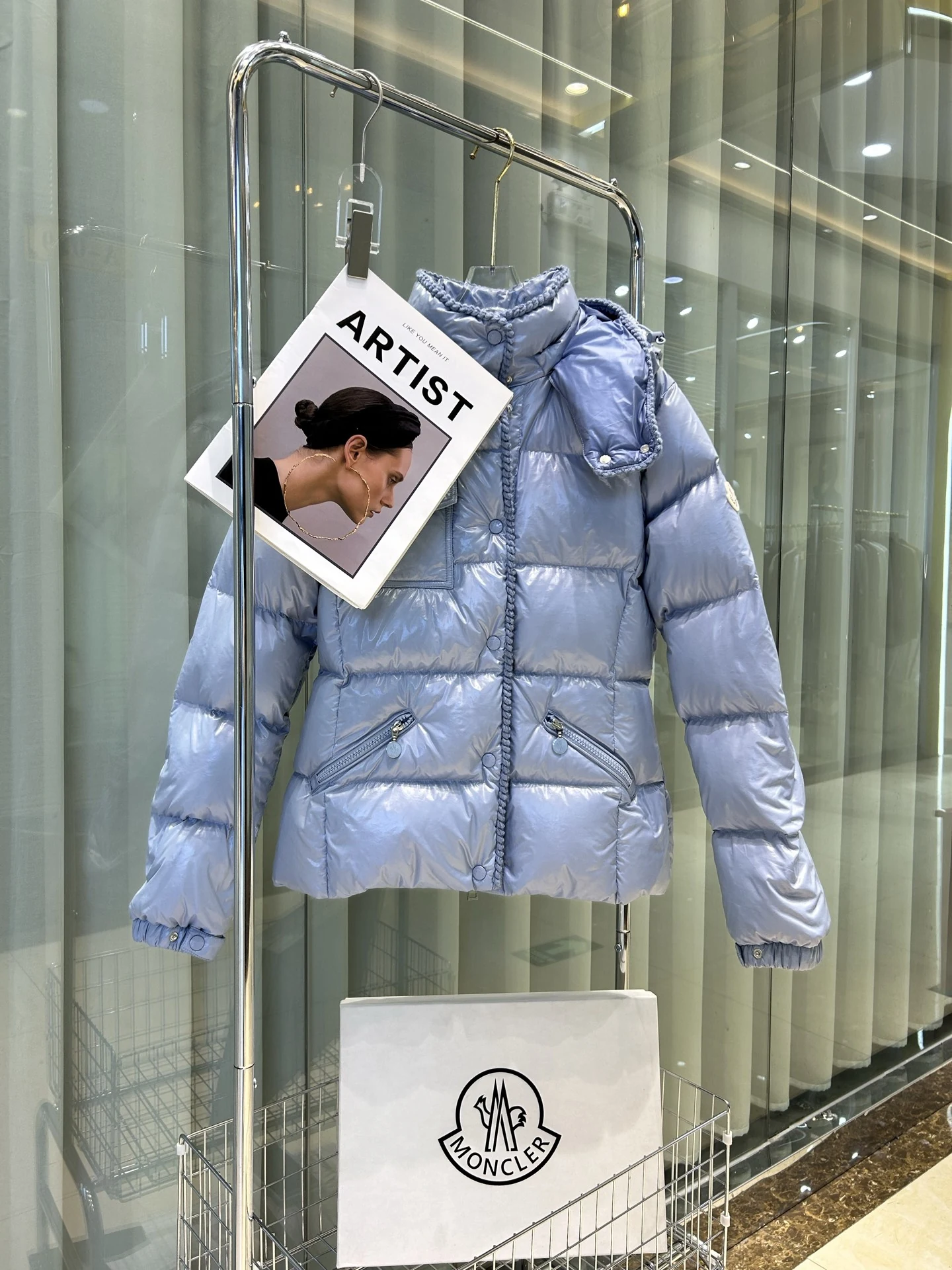 Moncler puffer jacket - real photo 1