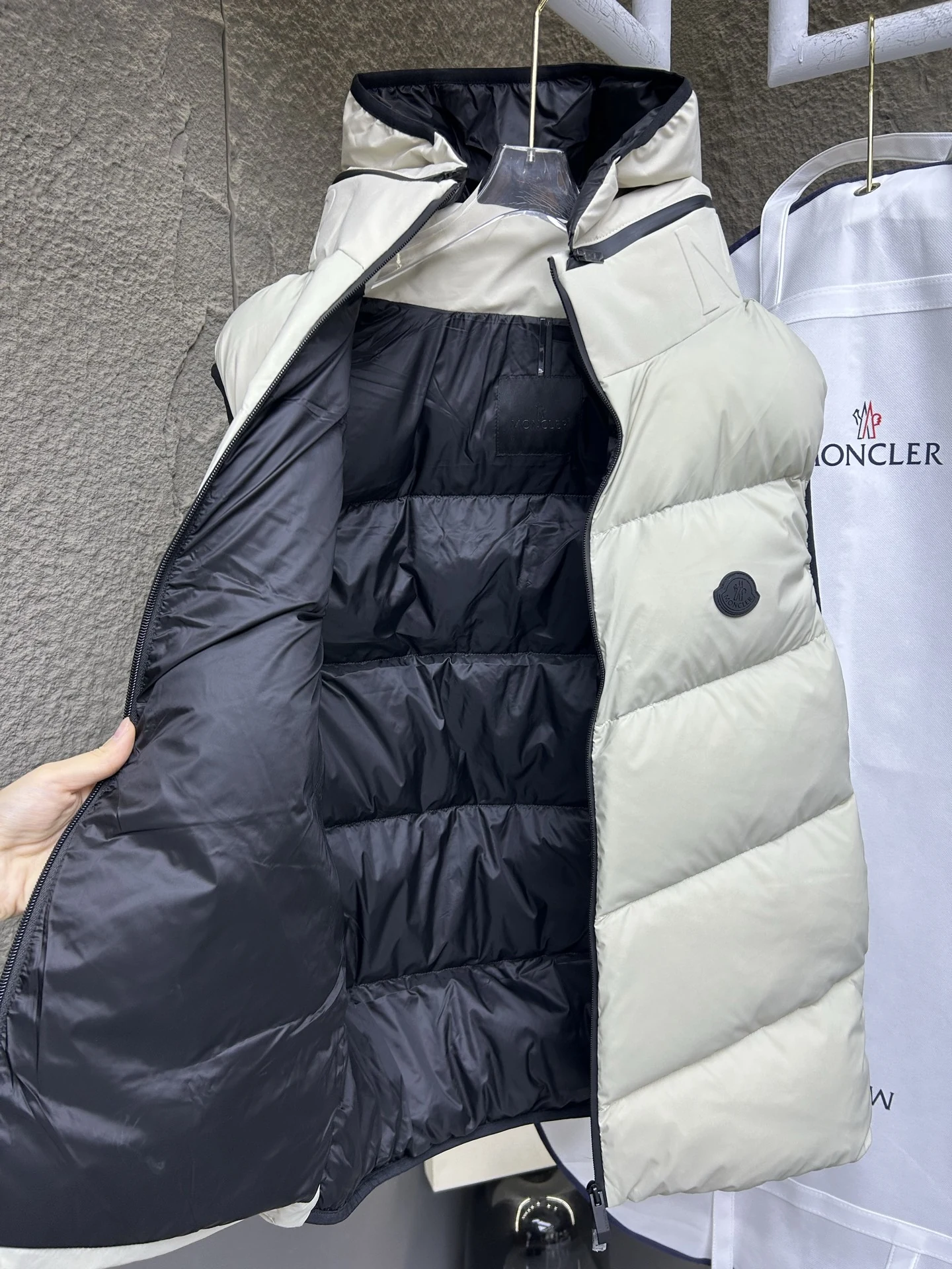 Moncler puffer jacket - real photo 5
