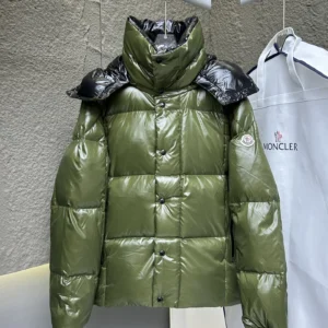 Moncler Zip Puffer Jacket - Style 173 - Moncler puffer jacket real photo 1