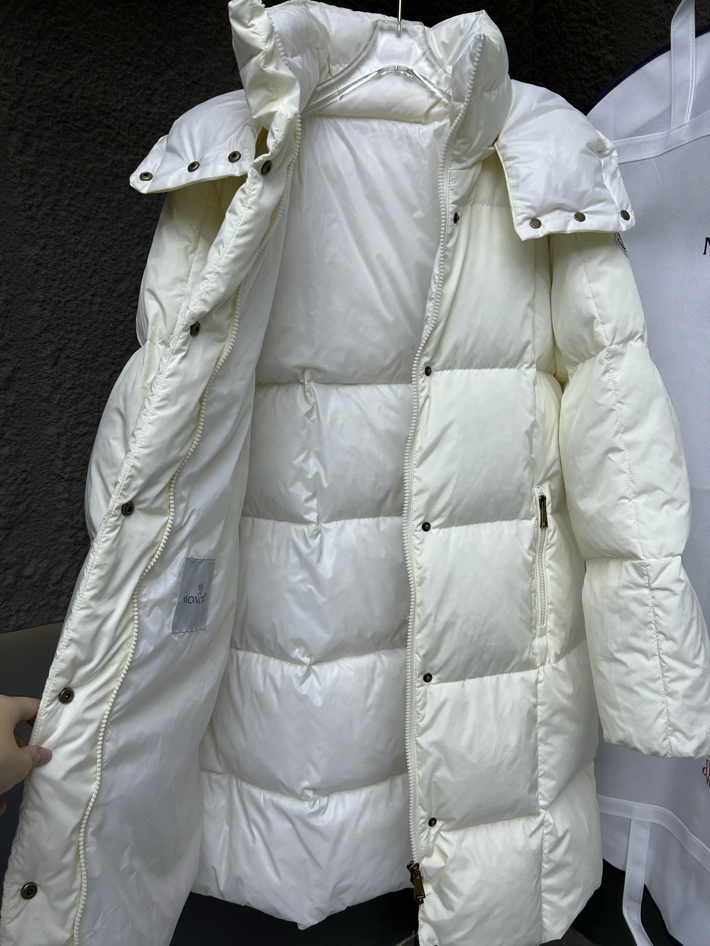 Moncler puffer jacket - real photo 6
