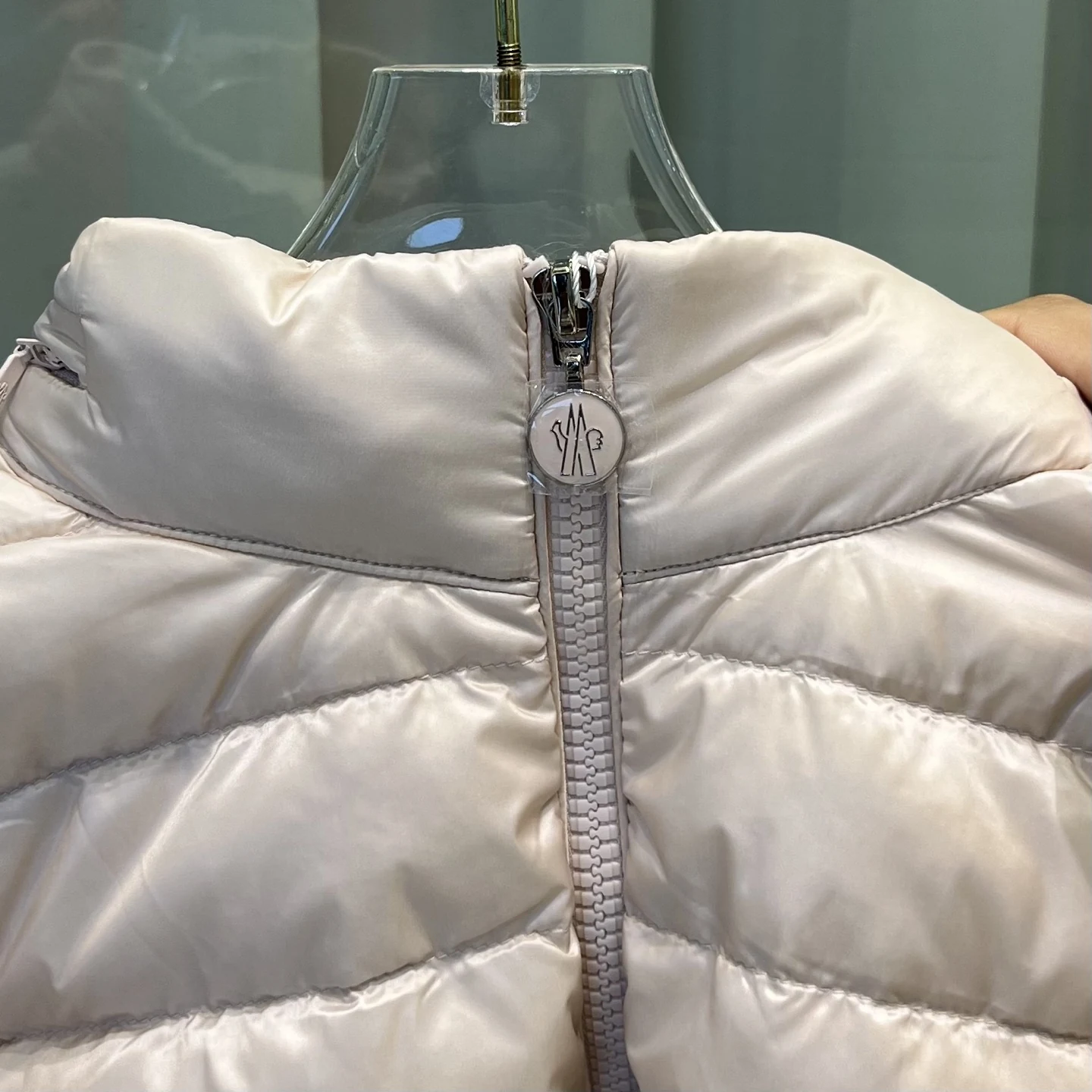Moncler Zip Puffer Jacket - Style 175 - Moncler puffer jacket real photo 3