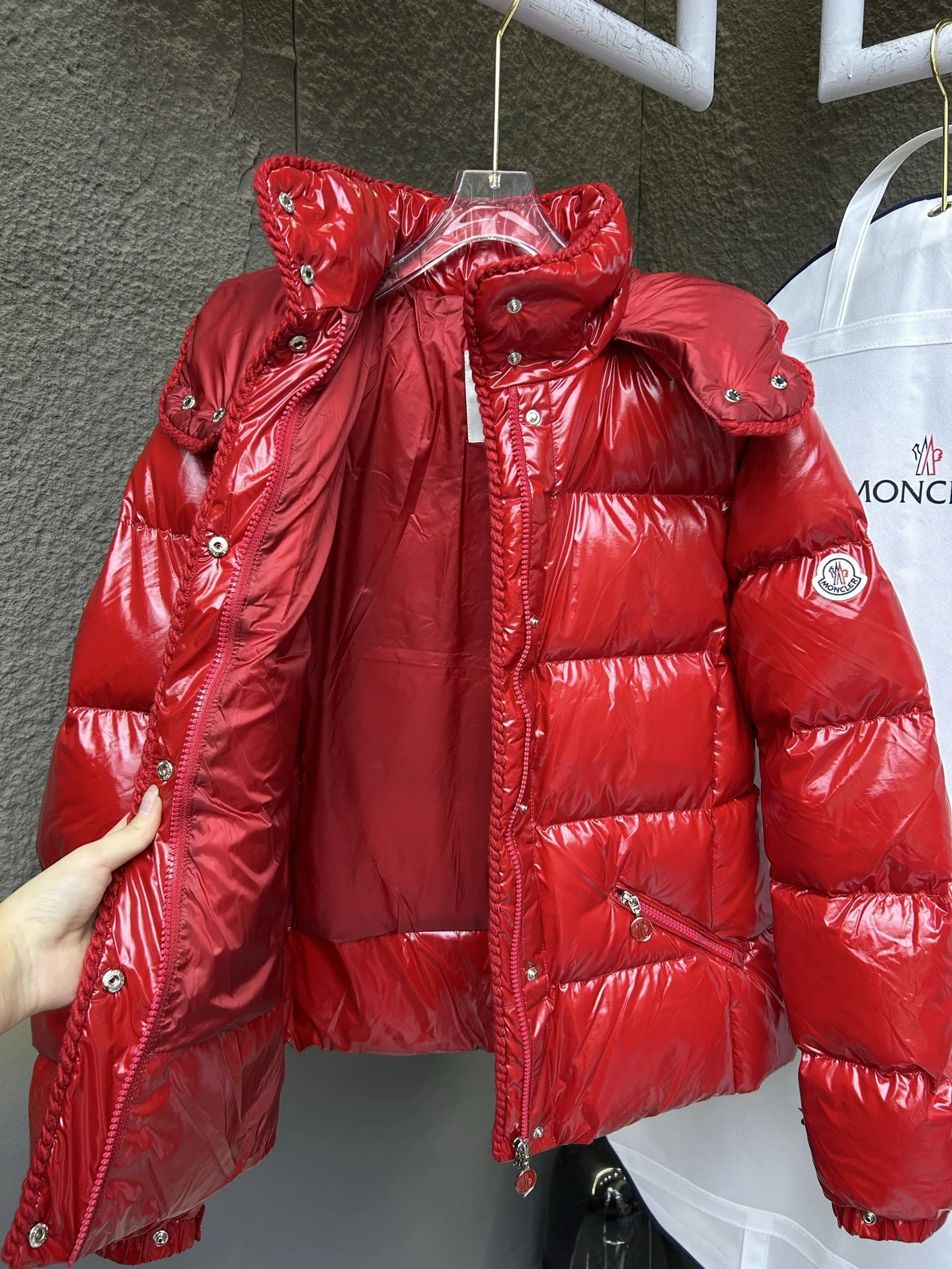Moncler puffer jacket - real photo 7