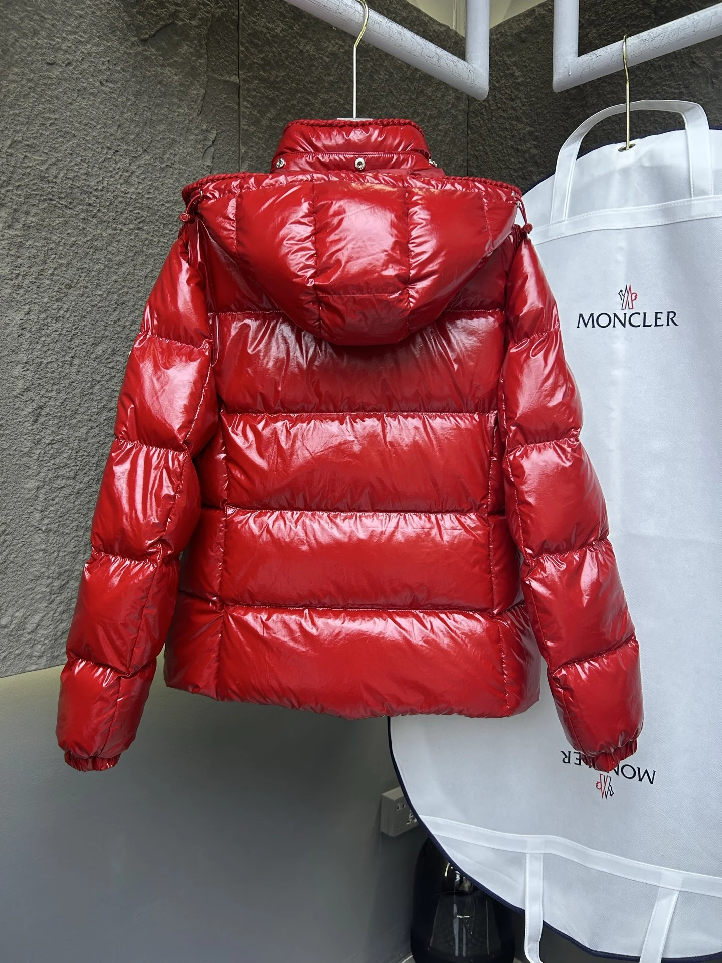 Moncler puffer jacket - real photo 9