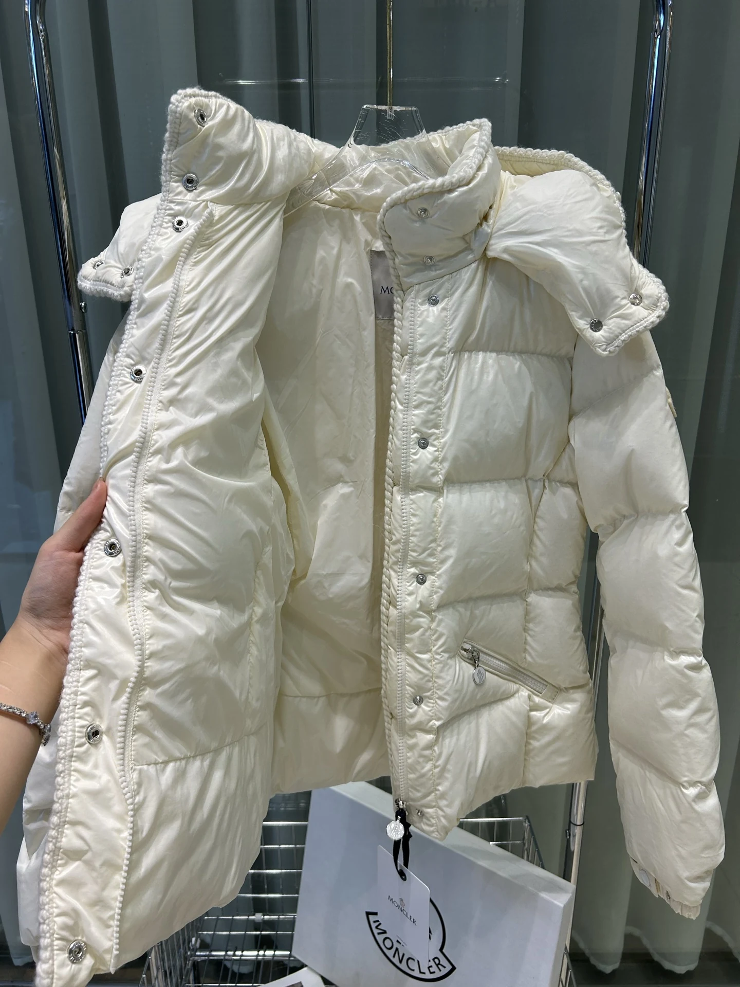 Moncler puffer jacket - real photo 7