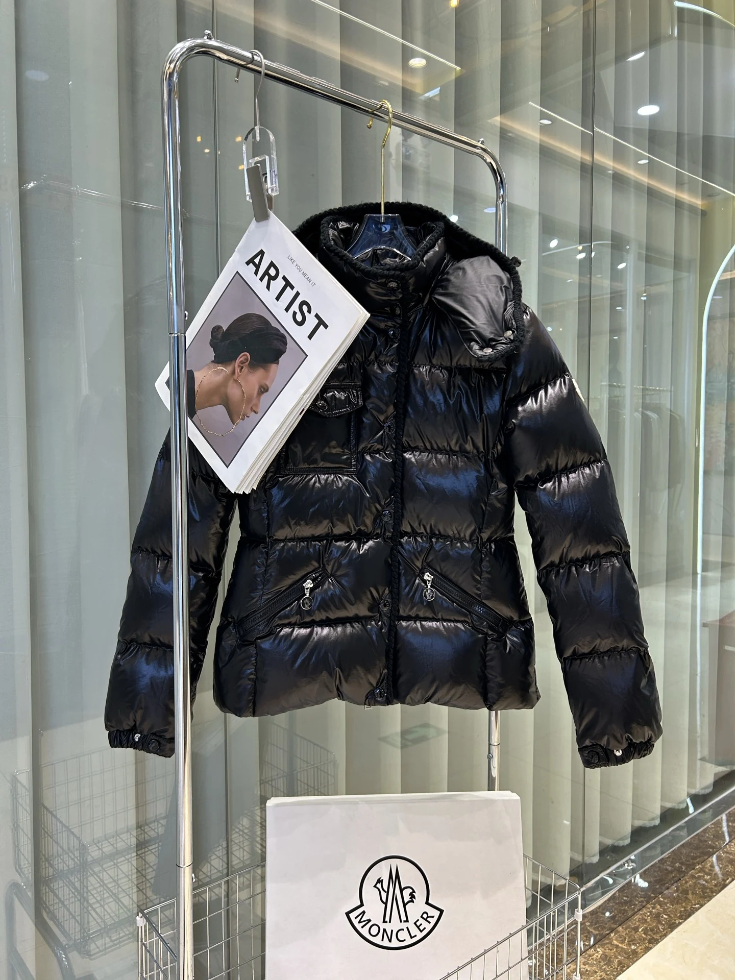 Moncler puffer jacket - real photo 1