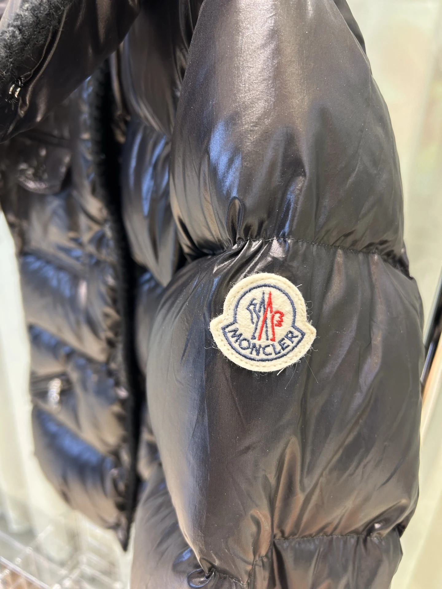 Moncler puffer jacket - real photo 4