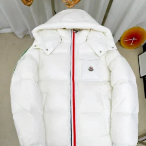 Moncler Zip Puffer Jacket - Style 20 - Moncler puffer jacket real photo 1