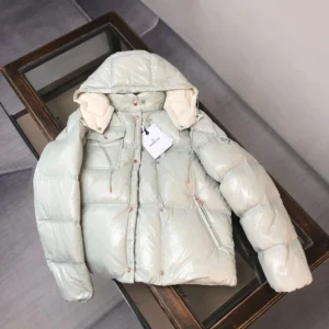 Moncler Zip Puffer Jacket - Style 204 - Moncler puffer jacket real photo 1