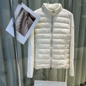Moncler Zip Puffer Jacket - Style 214 - Moncler puffer jacket real photo 1