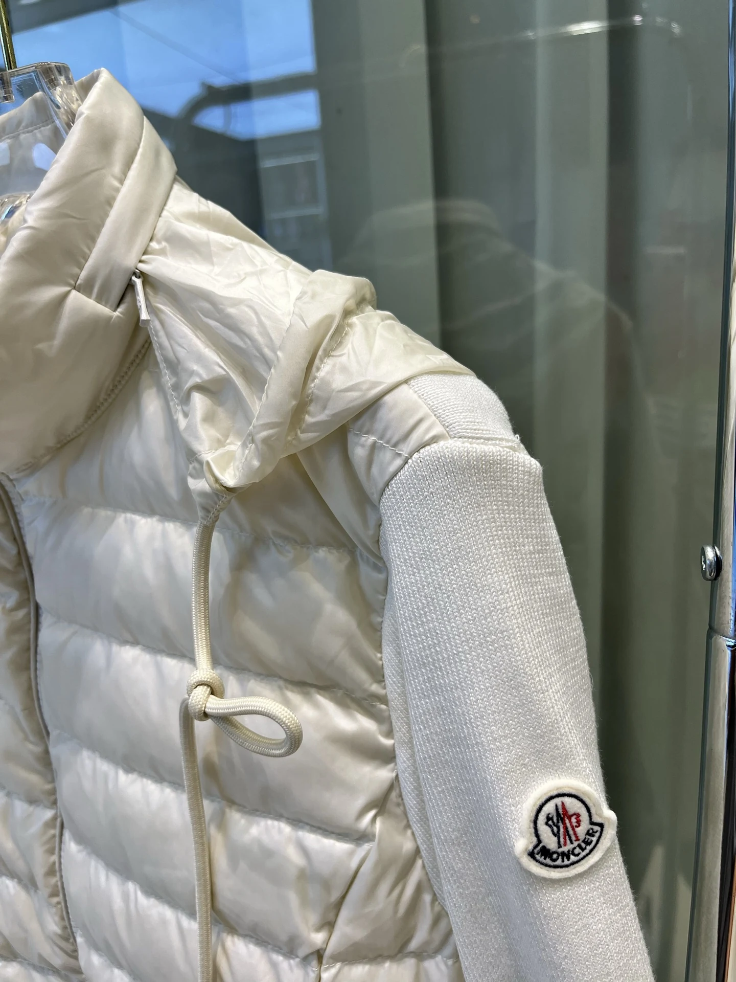Moncler Zip Puffer Jacket - Style 214 - Moncler puffer jacket real photo 4