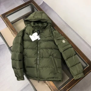 Moncler Zip Puffer Jacket - Style 218 - Moncler puffer jacket real photo 1