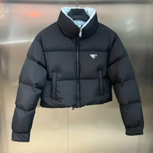 Moncler Zip Puffer Jacket - Style 224 - Moncler puffer jacket real photo 1
