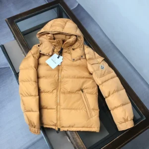 Moncler Zip Puffer Jacket - Style 227 - Moncler puffer jacket real photo 1