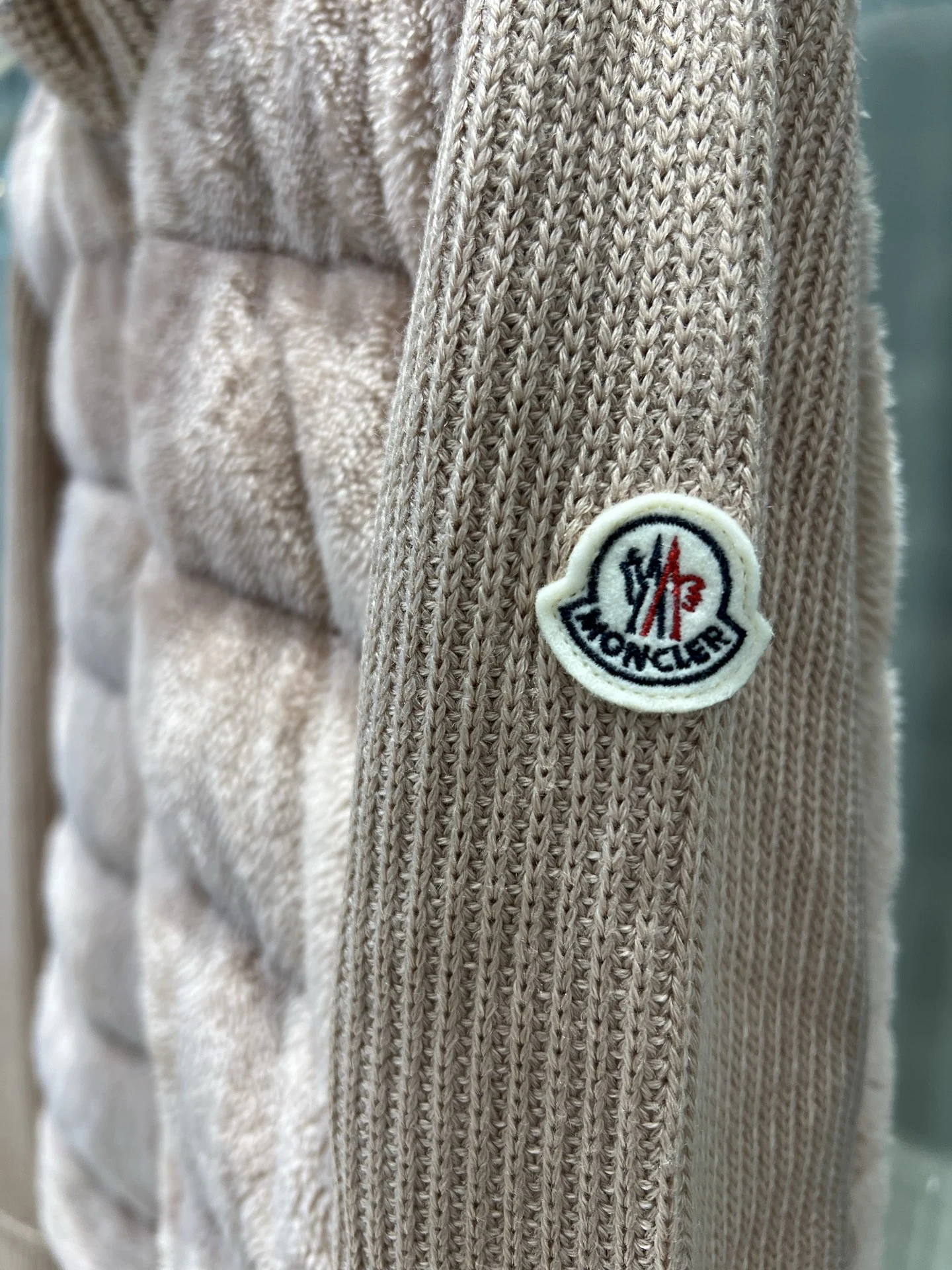 Moncler puffer jacket - real photo 4