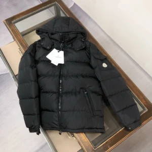Moncler Zip Puffer Jacket - Style 232 - Moncler puffer jacket real photo 1