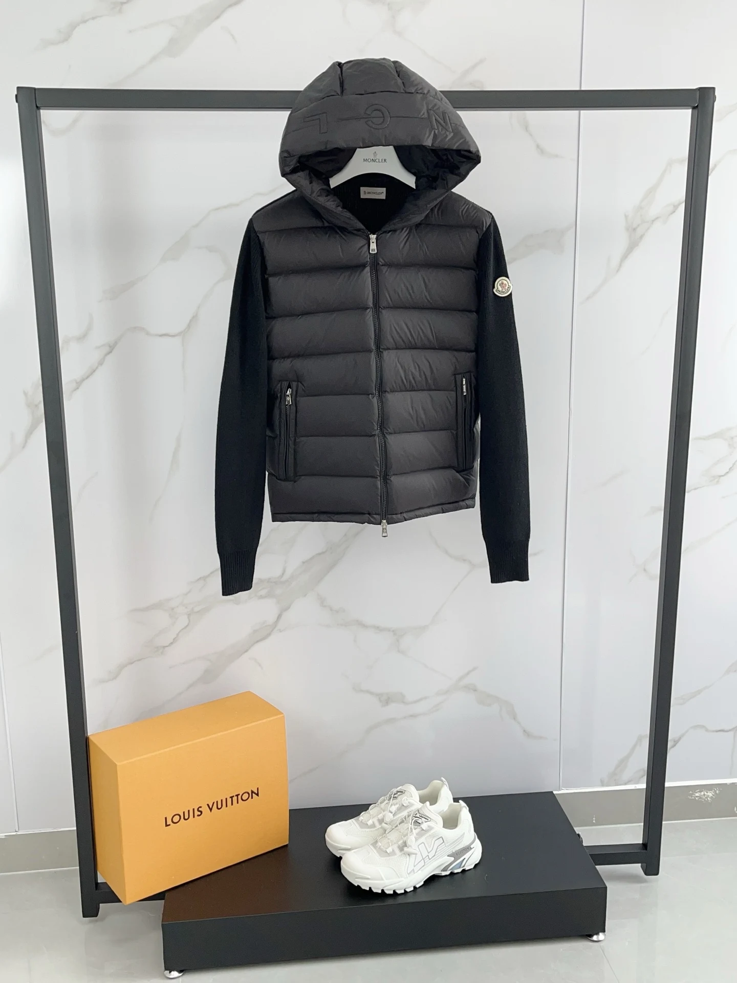 Moncler puffer jacket - real photo 1