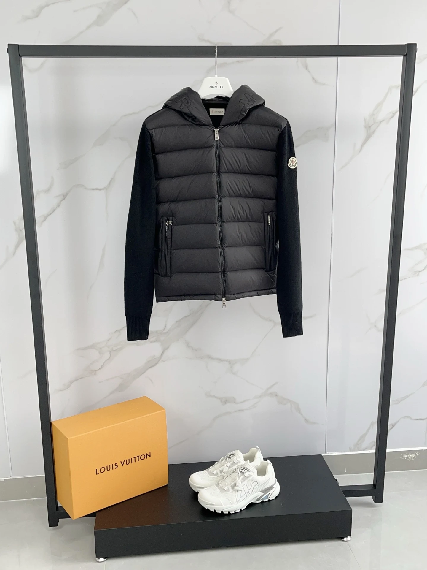 Moncler puffer jacket - real photo 2