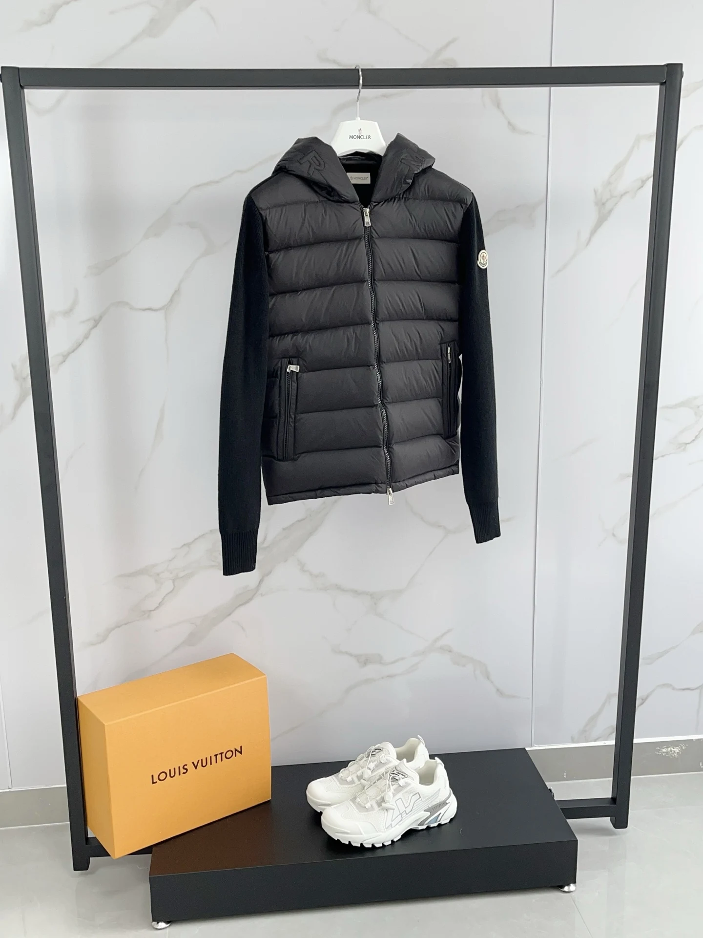 Moncler puffer jacket - real photo 4