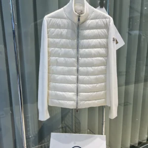 Moncler Zip Puffer Jacket - Style 260 - Moncler puffer jacket real photo 1