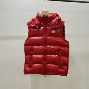 Moncler Zip Puffer Jacket - Style 32 - Moncler puffer jacket real photo 1