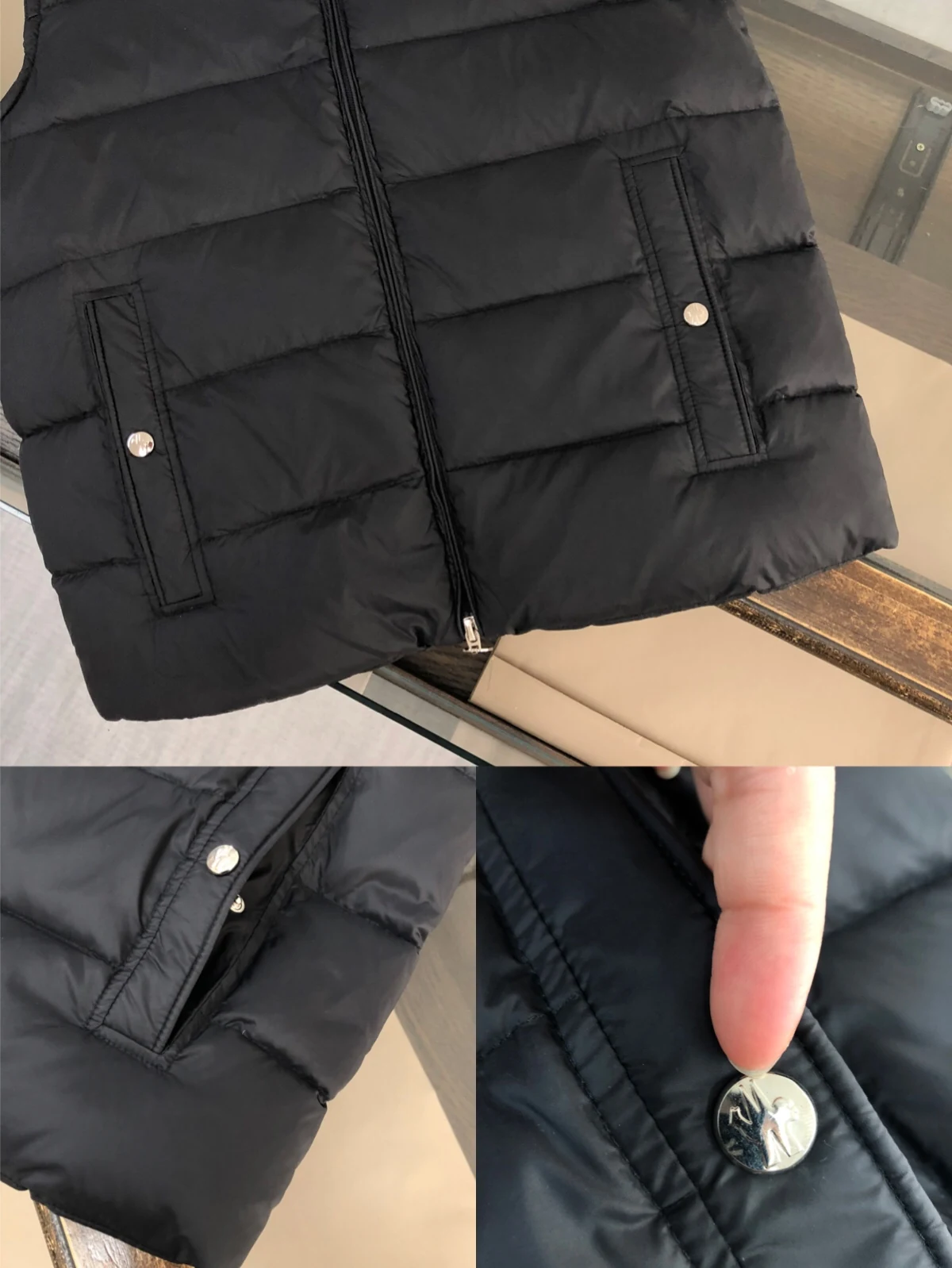Moncler puffer jacket - real photo 6