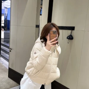 Moncler Zip Puffer Jacket - Style 38 - Moncler puffer jacket real photo 1