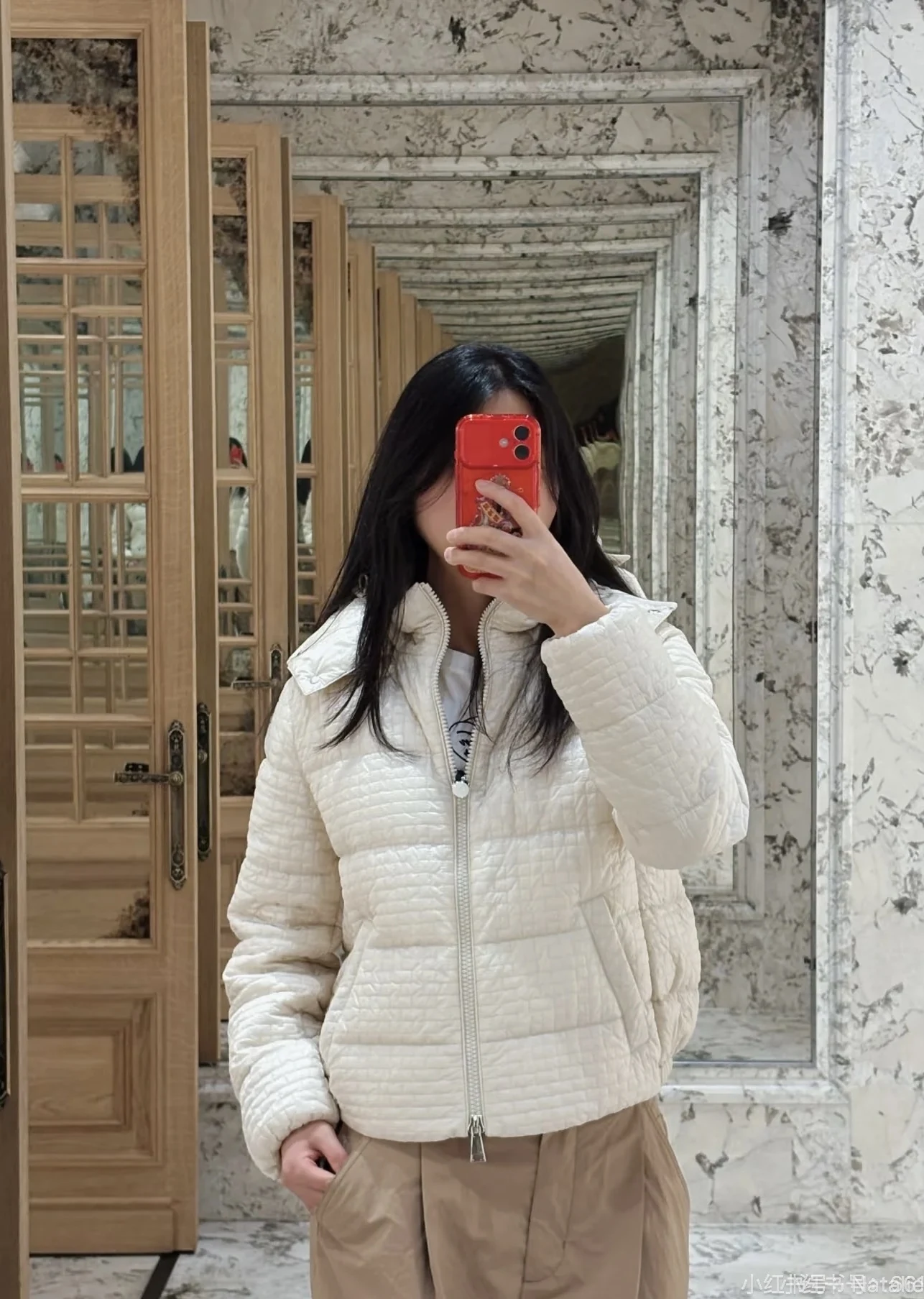 Moncler puffer jacket - real photo 2