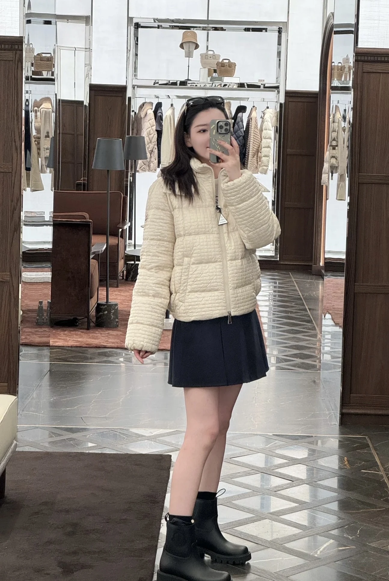 Moncler puffer jacket - real photo 3