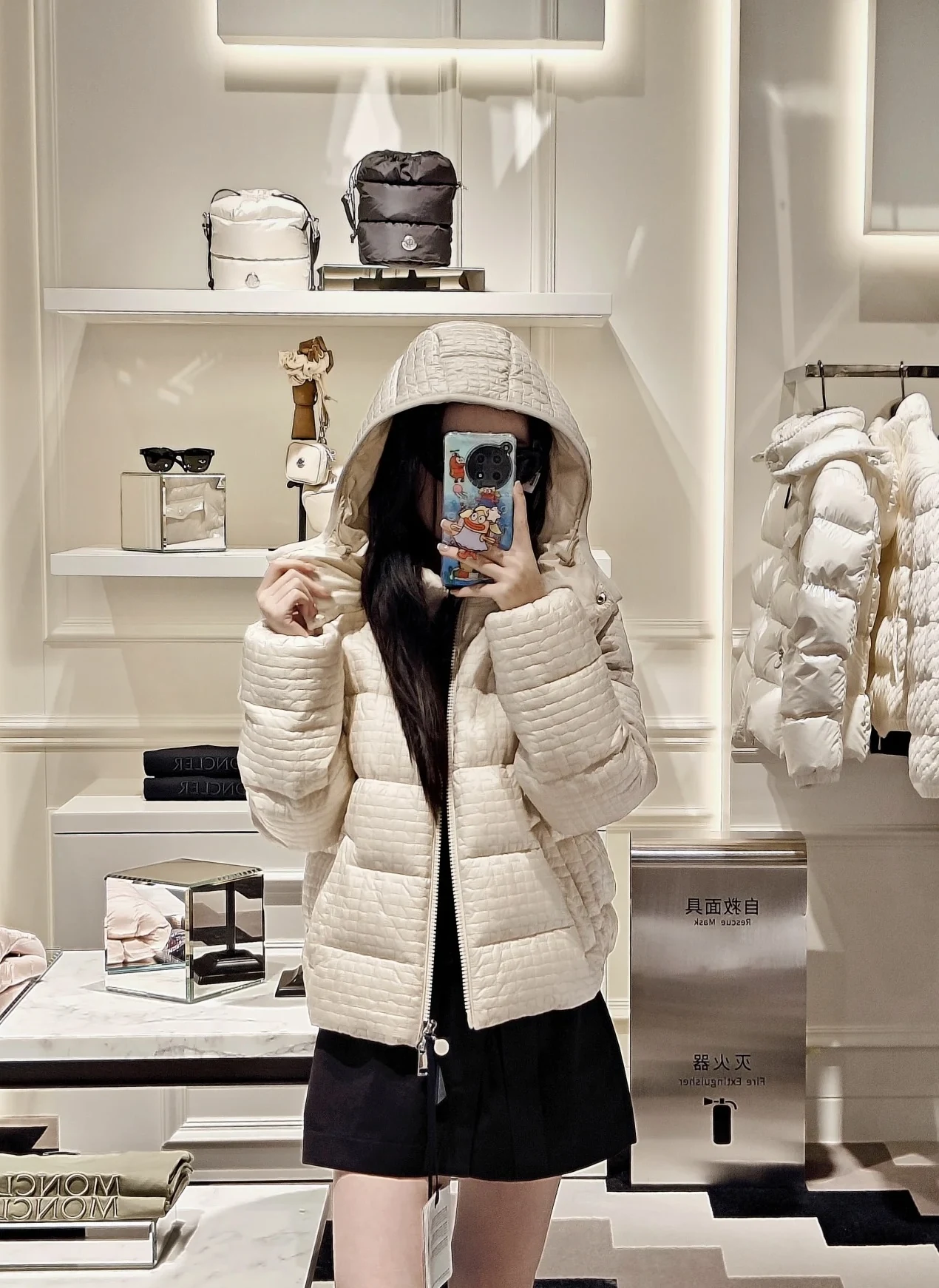 Moncler puffer jacket - real photo 4
